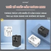 Ổ cắm du lịch UCHUU đa năng, cốc sạc nhiều thiết bị, chuyển phích cắm toàn cầu, tiện lợi cho chuyến đi 2