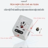 Ổ cắm du lịch UCHUU đa năng, cốc sạc nhiều thiết bị, chuyển phích cắm toàn cầu, tiện lợi cho chuyến đi 9