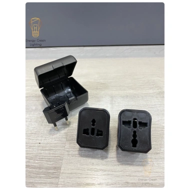 Ổ cắm Energy Green Lighting du lịch đa năng OC-124-125, tháo rời, có USB, bảo hành 12 tháng - Giá chỉ 50.000 VNĐ