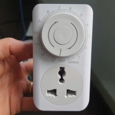 Ổ cắm hẹn giờ cơ MT01D 10A/220V Timer cơ bản tiết kiệm năng lượng giá chỉ 85.000 VND
