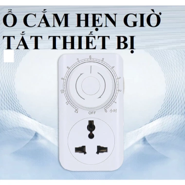 Ổ cắm hẹn giờ cơ MT01D 10A/220V Timer cơ bản tiết kiệm năng lượng giá chỉ 85.000 VND