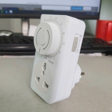 Ổ cắm hẹn giờ cơ MT01D 10A/220V Timer cơ bản tiết kiệm năng lượng giá chỉ 85.000 VND