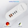 Ổ cắm mở rộng USB Fonken 5 trong 1 12W - Trạm sạc nhanh tường đa USB, giảm giá 177.855₫ 5