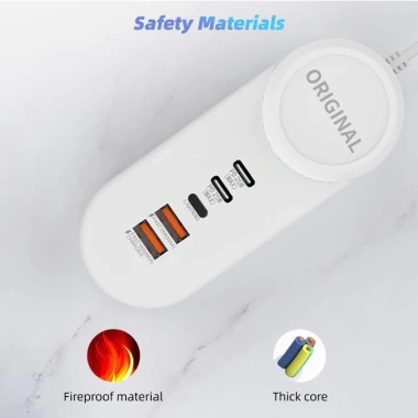 Ổ cắm mở rộng USB Fonken 5 trong 1 12W - Trạm sạc nhanh tường đa USB, giảm giá 177.855₫ 5 Ổ cắm mở rộng USB Fonken 5 trong 1 12W - Trạm sạc nhanh tường đa USB, giảm giá 177.855₫ 5