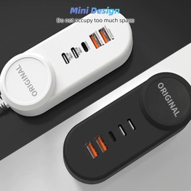 Ổ cắm mở rộng USB Fonken 5 trong 1 12W - Trạm sạc nhanh tường đa USB, giảm giá 177.855₫ 6 Ổ cắm mở rộng USB Fonken 5 trong 1 12W - Trạm sạc nhanh tường đa USB, giảm giá 177.855₫ 6