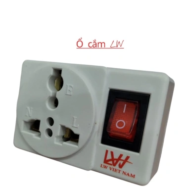 Ổ Cắm Phích Cắm Chuyển Đổi LW Việt Nam - Đèn Báo, Công Suất Lớn, Thiết Kế Hẹp Ổ Cắm Phích Cắm Chuyển Đổi LW Việt Nam - Đèn Báo, Công Suất Lớn, Thiết Kế Hẹp