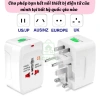 Ổ Cắm Quốc Tế Đa Năng - Tương Thích hơn 150 Quốc Gia, Chuyển Đổi Du Lịch, Giá Ưu Đãi 99.000₫ 2