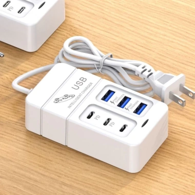 Ổ cắm sạc USB đa cổng 35W PD, phích cắm EU US, Type-C du lịch, sạc nhanh máy tính bảng & điện thoại – Giá 98.010 VND 10 Ổ cắm sạc USB đa cổng 35W PD, phích cắm EU US, Type-C du lịch, sạc nhanh máy tính bảng & điện thoại – Giá 98.010 VND 10