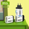 Ổ cắm sạc YUNAUN 240W đa cổng EU/US USB‑A + C PD QC3.0, bộ sạc nhẹ, tốc độ nhanh 5