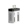 Ổ cắm sạc YUNAUN 240W đa cổng EU/US USB‑A + C PD QC3.0, bộ sạc nhẹ, tốc độ nhanh 10