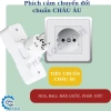 Ổ cắm SH609K chuẩn châu Âu - Chuyển đổi ổ đơn sang đôi có công tắc, giảm giá tới 32.000₫ 2