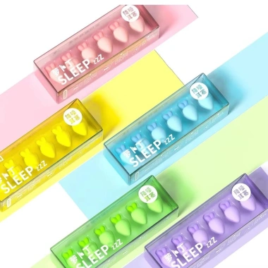 Ổ cắm tai cà rốt WAPKTY - Bảo vệ tai, giảm tiếng ồn khi ngủ, chống thấm nước, cách âm