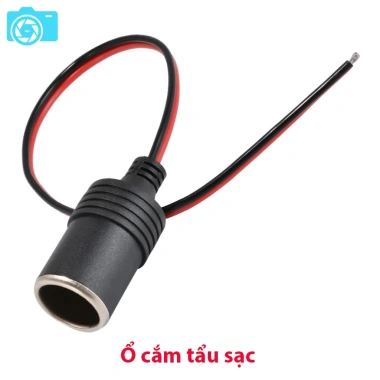 Ổ cắm tẩu sạc đầu cái ô tô 12V-24V 10A camera hành trình vỏ nhựa giá 29.000₫ Ổ cắm tẩu sạc đầu cái ô tô 12V-24V 10A camera hành trình vỏ nhựa giá 29.000₫