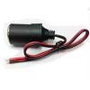 Ổ cắm tẩu sạc đầu cái ô tô 12V-24V 10A camera hành trình vỏ nhựa giá 29.000₫ 2