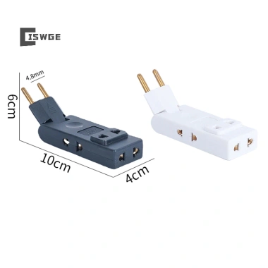 Ổ cắm tường 4 trong 1 EU 180° – Adapter du lịch, chuyển đổi nguồn, giá 45.400₫