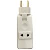 Ổ cắm tường 4 trong 1 EU 180° du lịch Bộ chuyển đổi nguồn di động, giá 34.000đ 3