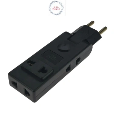 Ổ Cắm Tường 4 Trong 1 EU Dài 180°, Adapter Du Lịch Chuyển Đổi VN - 23.400₫ 10