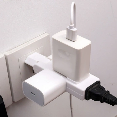Ổ Cắm Tường 4 trong 1 EU Dài 180 độ Nối Đầu Nối Du Lịch Di Động Giá 24.400₫ 7