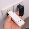 Ổ Cắm Tường 4 Trong 1 EU Nối Dài 180 độ Đổi Điện Du Lịch - Adapter Nhiều Cổng Dễ Mang, Cho Điện Thoại, Máy Tính, Giá 39.000đ