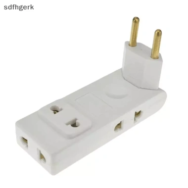 Ổ cắm tường EU 4 trong 1 SDFHGERK 180° - Bộ chuyển đổi phích cắm & nguồn di động VN, giá 30.900₫ 4