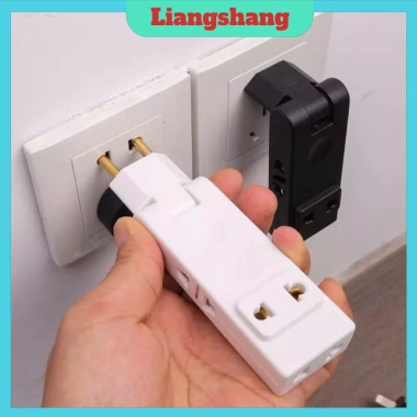 Ổ Cắm Tường Nối Dài EU 180 4in1 - Adapter Du Lịch Di Động Giá Ưu Đãi 22.500₫