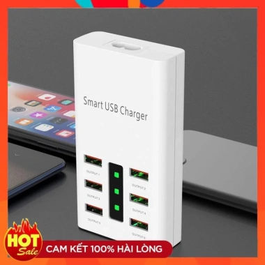 Ổ Cắm USB Đa Năng Sạc Ga 5V/6A 30W: Sạc Để Bàn và Du Lịch, Giá chỉ 138k