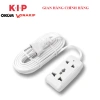 Ổ cắm VINAKIP 2 ngả liền dây S11-2 - Dây dài 2-3 m, an toàn, giảm giá 39.465 VND