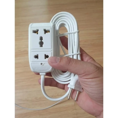 Ổ cắm Vinakip du lịch 2 ngả liền dây - Dễ sạc khi phượt, du lịch, giá 55k 2 Ổ cắm Vinakip du lịch 2 ngả liền dây - Dễ sạc khi phượt, du lịch, giá 55k 2