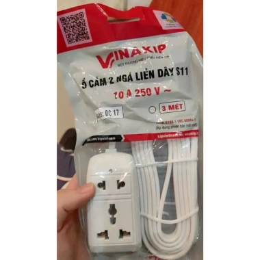 Ổ cắm Vinakip du lịch 2 ngả liền dây - Dễ sạc khi phượt, du lịch, giá 55k 3 Ổ cắm Vinakip du lịch 2 ngả liền dây - Dễ sạc khi phượt, du lịch, giá 55k 3