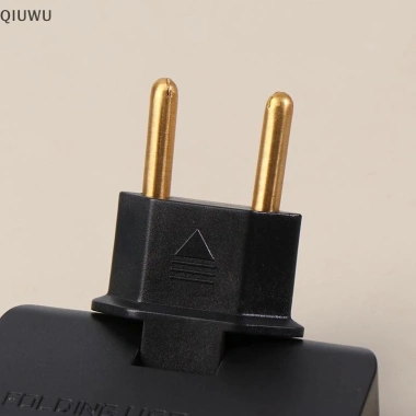 Ổ cắm xoay 180° 3 trong 1 EU du lịch - Chuyển đổi đa lỗ, mỏng không dây, mở rộng cắm 4