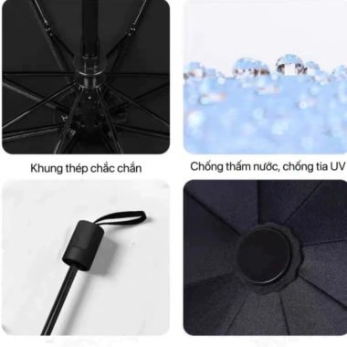 Ô che nắng UV didooglt - Dù che mưa cầm tay gấp gọn 2.024, chỉ 49.000₫ 5