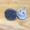 Ổ chuyển đổi 3 chân (dẹt, tròn) sang 2 chân 2.500W 16A 250V - Giá 16.900 VND 4