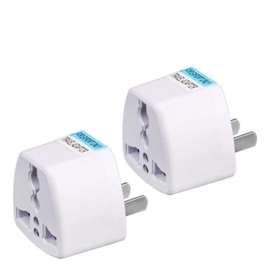 Ổ chuyển đổi 3 chân sang 2 chân, phích 3 chấu sang 2 chấu có đèn báo - 9.000đ