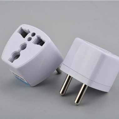 Ổ chuyển đổi 3 chân sang 2 chân, phích 3 chấu sang 2 chấu có đèn báo - 9.000đ