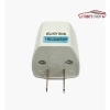 Ổ chuyển đổi phích cắm 3 chân sang 2 chân, chấu tròn dẹt trắng - 10.000 VND 2