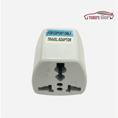 Ổ chuyển đổi phích cắm 3 chân sang 2 chân, chấu tròn dẹt trắng - 10.000 VND 3