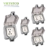Ổ điện ngoài trời IP66 chống nước - Giá chỉ 130.000đ, tiết kiệm và bền bỉ