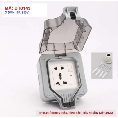 Ổ điện ngoài trời IP66 chống nước - Giá chỉ 130.000đ, tiết kiệm và bền bỉ 10 Ổ điện ngoài trời IP66 chống nước - Giá chỉ 130.000đ, tiết kiệm và bền bỉ 10