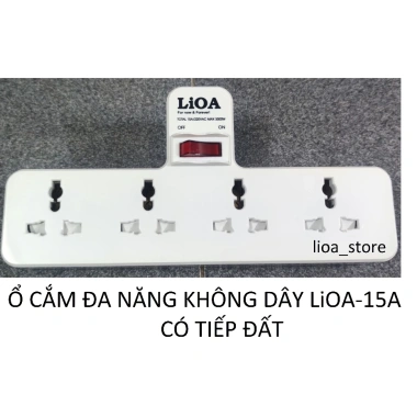 Ổ đổi nối đa năng du lịch Lioa - Tiết kiệm điện, cắm nhiều thiết bị, ổn định, chỉ 105.000 VND 6