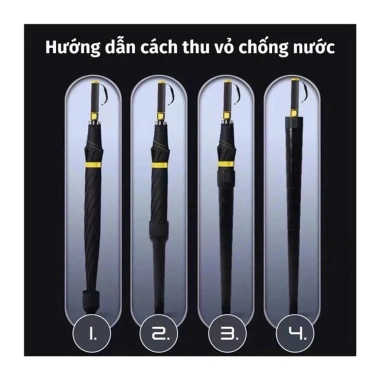 Ô Dù Che Mưa Nắng Gấp Gọn Chống UV + Vỏ Rút Ngăn Nước Đường Kính 1m25 Siêu Nhẹ Bảo Vệ Toàn Diện