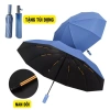 Ô Dù Chống Bão 24 Nan Mở Gấp Tự Động 2 Chiều, Lớp Che Mưa Nắng, Chống Thấm, Chống Tia UV 7