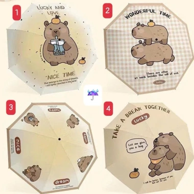 Ô dù gấp gọn chuột Capypara – Chống nước, tiện lợi, chỉ 74.100₫ giảm mạnh 8