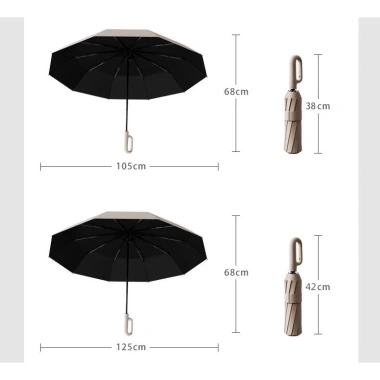 Ô Dù Gấp Gọn Tay Cầm Có Móc Treo – Tiện Lợi Cho Hoạt Động Ngoài Trời, Giá Ưu Đãi 125.450₫ 4