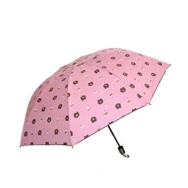 Ô Dù Gấu Đáng Yêu Gấp Gọn Đi Mưa Đi Nắng - Giá chỉ 39k (Giảm từ 50.7k)