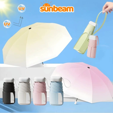 Ô Dù Mini Gấp Gọn SUNBEAM Chống UV với Túi Vải Che Nắng Mưa Đa Dụng 213.000đ