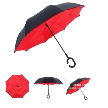 Ô Dù Mở Ngược Thông Minh Cho Ô Tô - Thiết Kế Gấp Ngược Tiện Dụng, Giá Ưu Đãi 162k