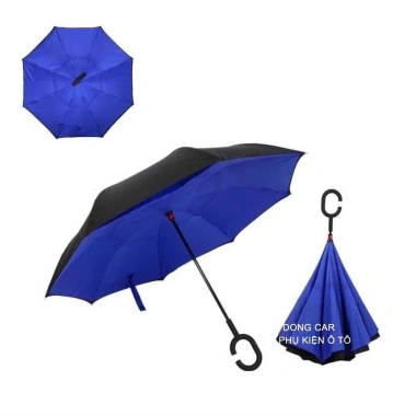 Ô Dù Mở Ngược Thông Minh Cho Ô Tô - Thiết Kế Gấp Ngược Tiện Dụng, Giá Ưu Đãi 162k