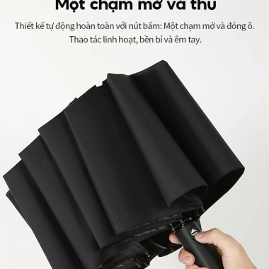 Ô Dù Tự Động ICON 12/24 Xương Chống UV - Dù Che Nắng Gấp Gọn Tiện Lợi Giá 111.999đ 5
