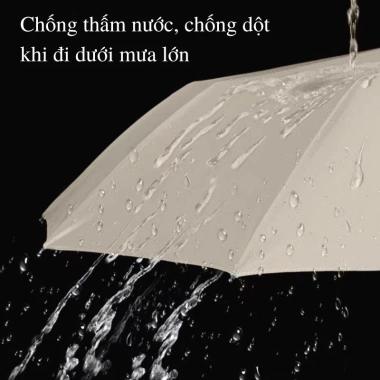 Ô dù tự động mở 2 chiều cầm tay gấp gọn che mưa nắng cỡ lớn giá 48k 6