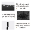 Ô dù tự động mở 2 chiều cầm tay gấp gọn che mưa nắng cỡ lớn giá 48k 8
